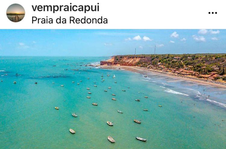 Sua Casinha De Ferias Em Icapui E Tibau Vila Exterior foto