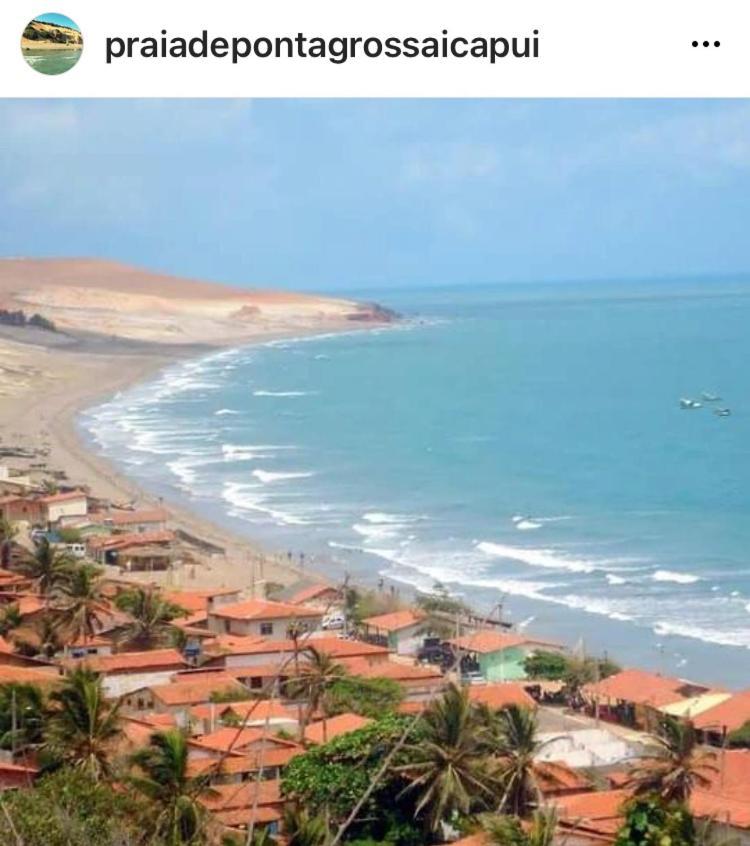 Sua Casinha De Ferias Em Icapui E Tibau Vila Exterior foto