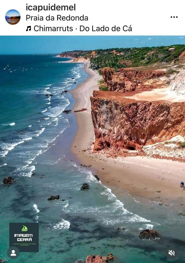 Sua Casinha De Ferias Em Icapui E Tibau Vila Exterior foto