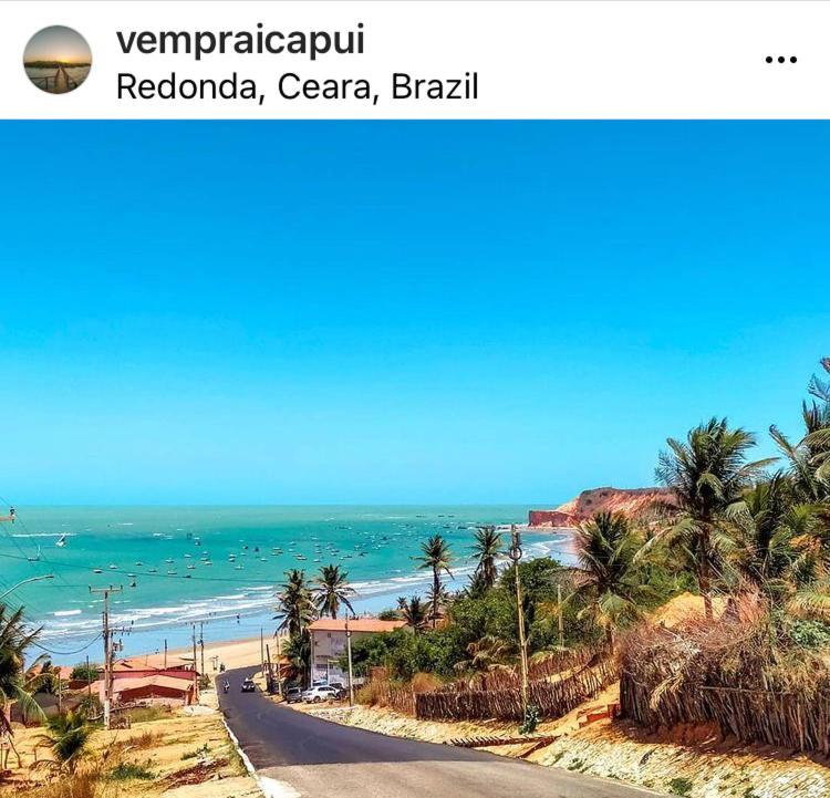 Sua Casinha De Ferias Em Icapui E Tibau Vila Exterior foto