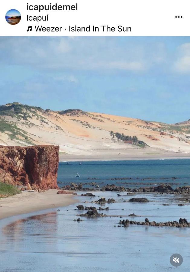 Sua Casinha De Ferias Em Icapui E Tibau Vila Exterior foto