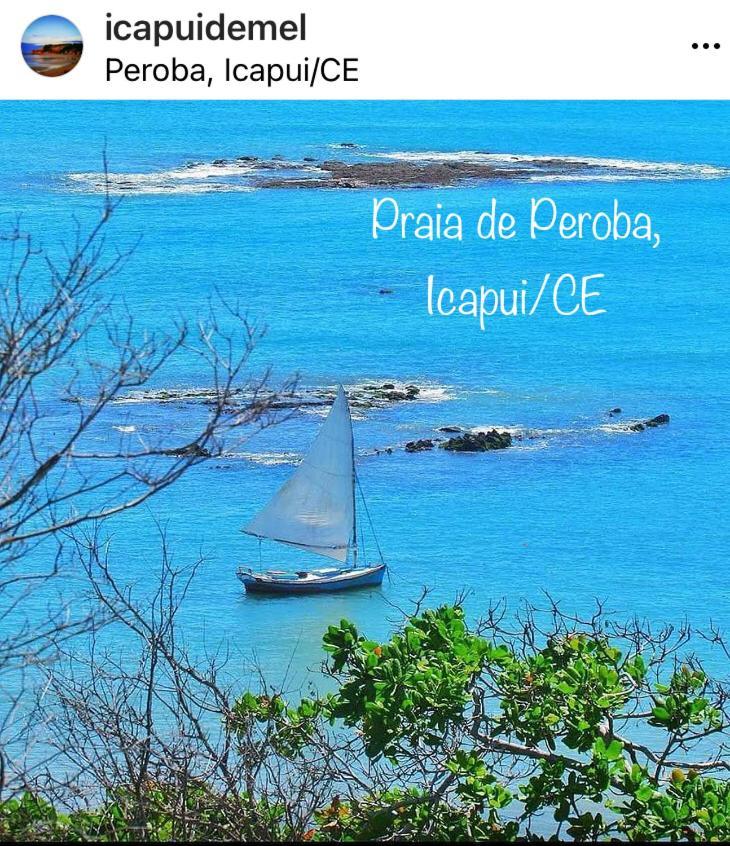 Sua Casinha De Ferias Em Icapui E Tibau Vila Exterior foto